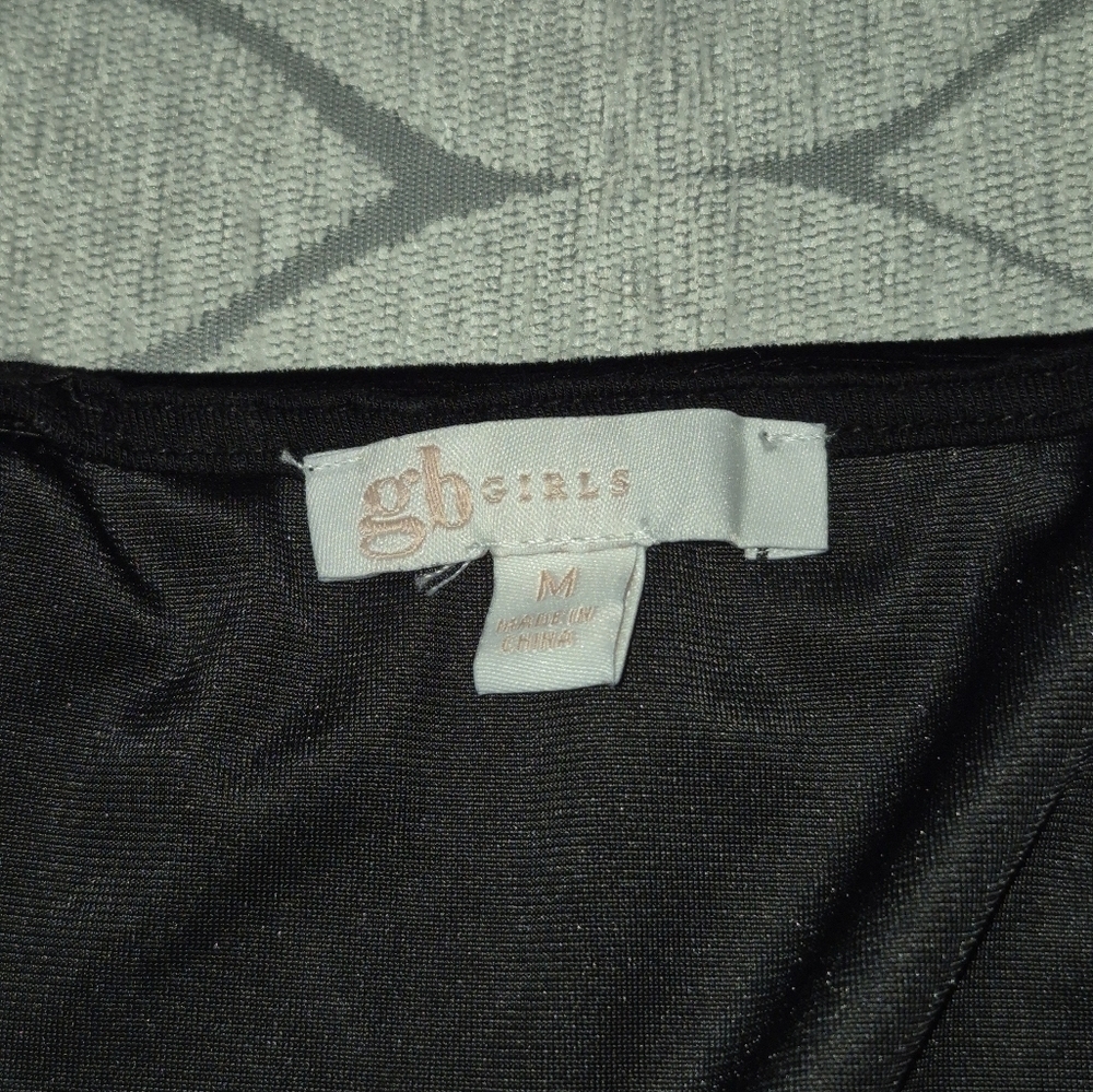 Two piece Christmas Formal from Dillard’s. GB. Velvet Bow Tank Outfit - Picture 5 of 12